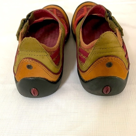 Privo Mary Jane Athletic Shoes, Size 6.5M & 7M, Brown, Rust & Tan - Picture 3 of 4